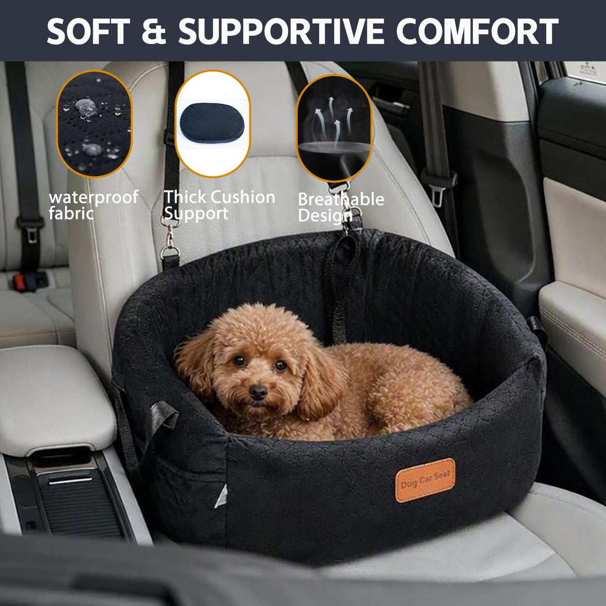 Dog Car Seat for Small Dogs D4404