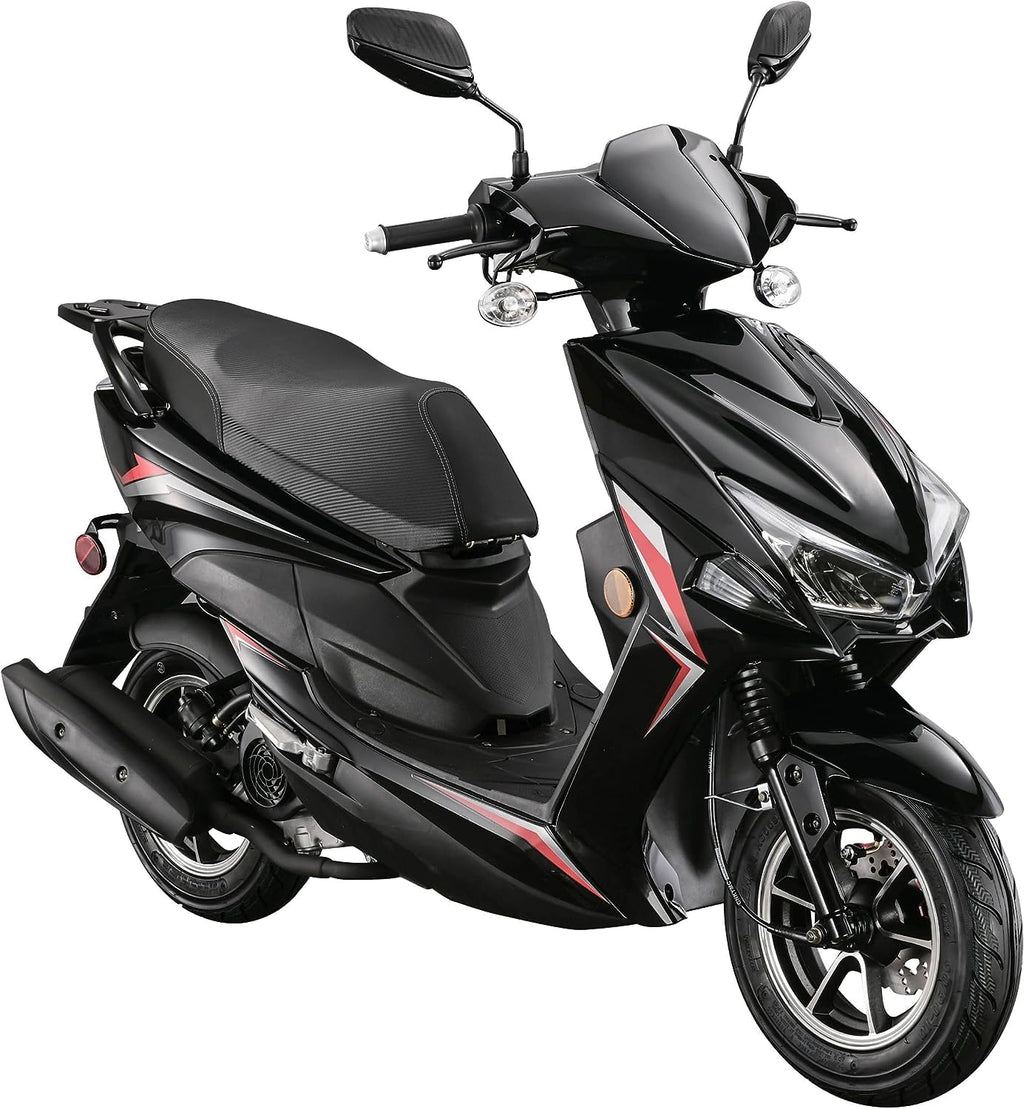 150cc Gas Automatic Scooter Moped with 10" Aluminum Wheels P90581