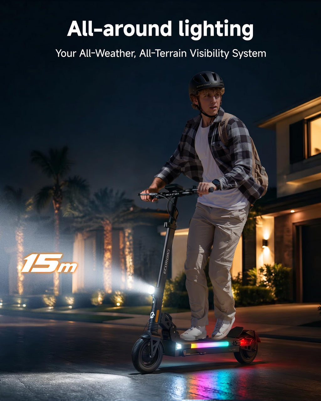 Electric Scooter 750W 25 MPH 30-35 Miles W525