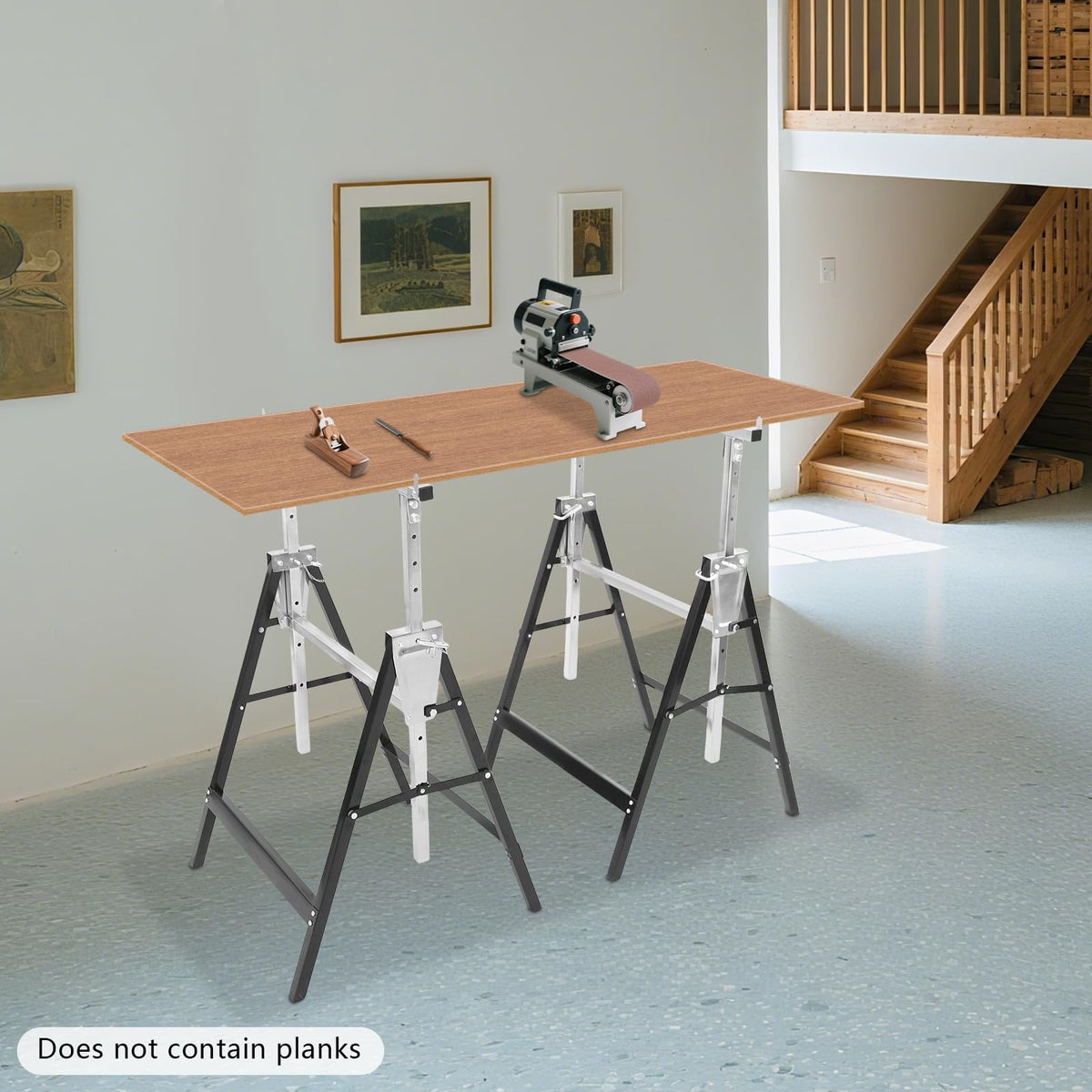Heavy Duty 2-Pack Folding Sawhorse C23387