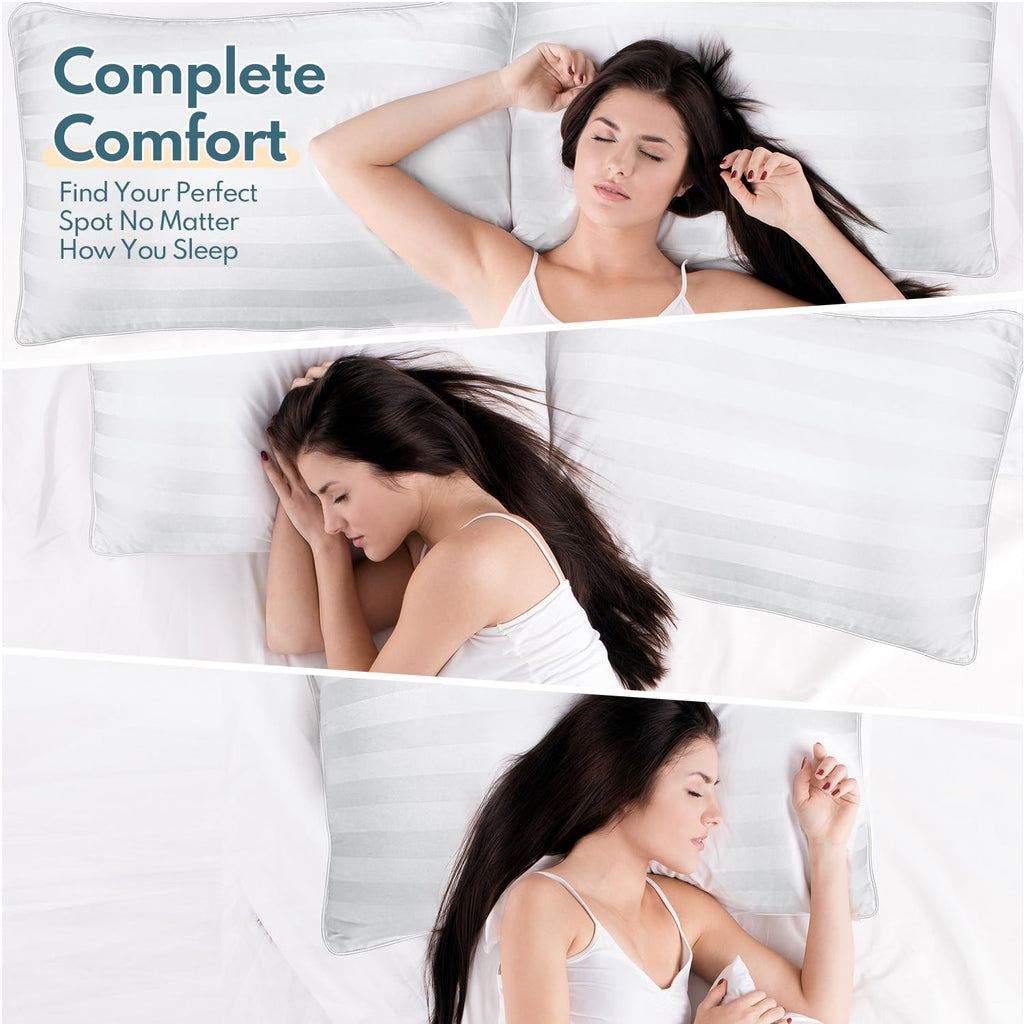 King Size Set of 2 Soft Sleeping Pillow M640
