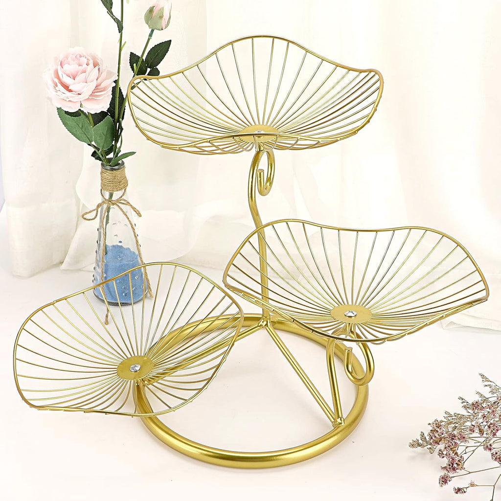 3-Tier Iron Fruit Basket Z57403