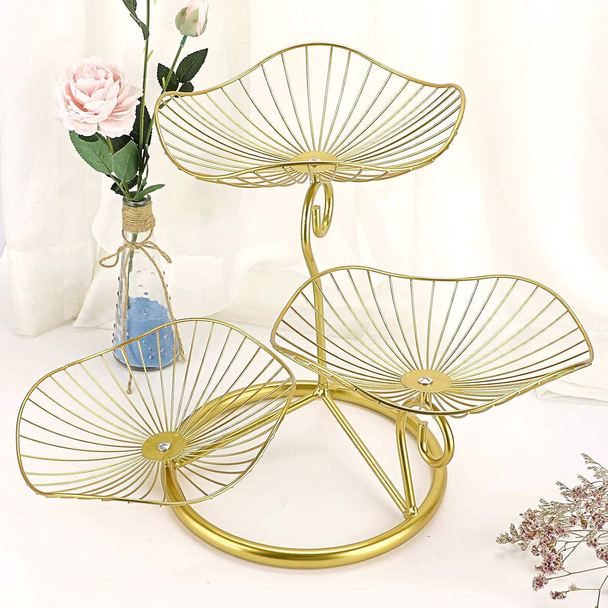 3-Tier Iron Fruit Basket Z57403