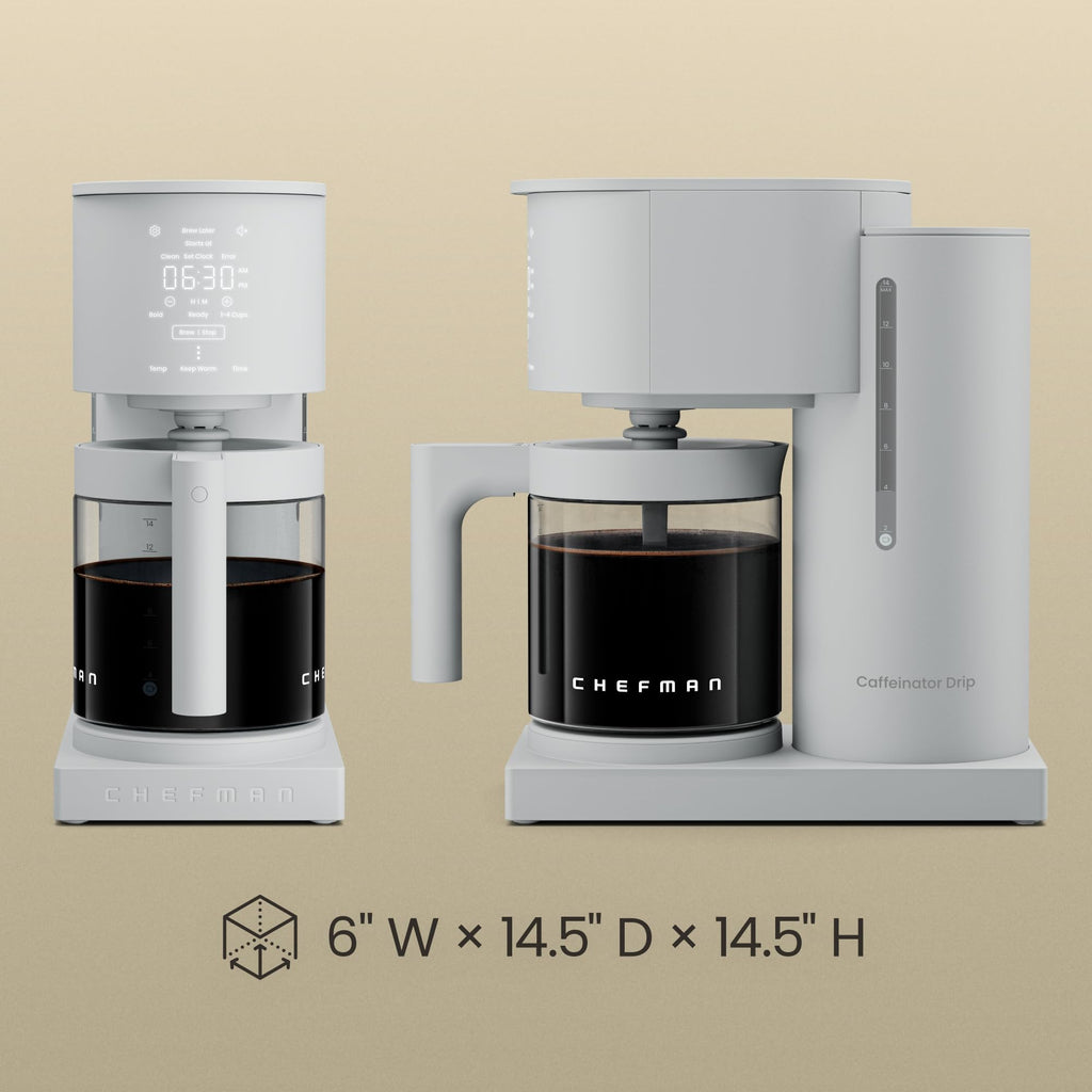 Programmable Drip Coffee Maker, 14-Cup Glass Carafe X71422