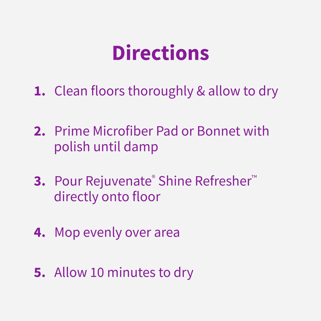 1 Gallon Floor Polish for Sealed Hardwood, Laminate, Vinyl and Tile X55276