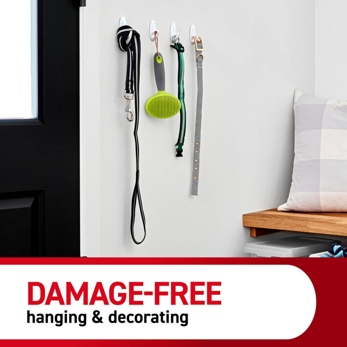 Picture Hanging Strips, Wire Hooks and Utility Hooks Kit J994429