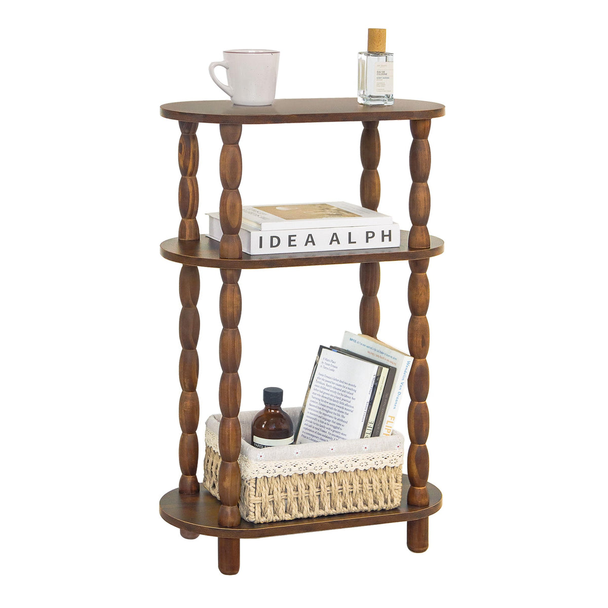 Small Narrow 3-Tier Side Table E65595