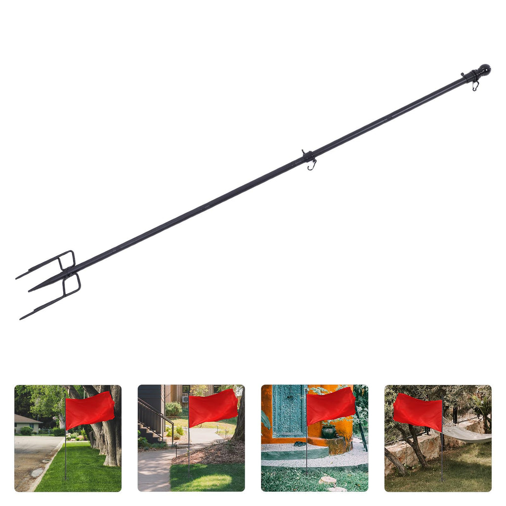 Stainless Steel Flag Pole Holder with 5 Prongs F517