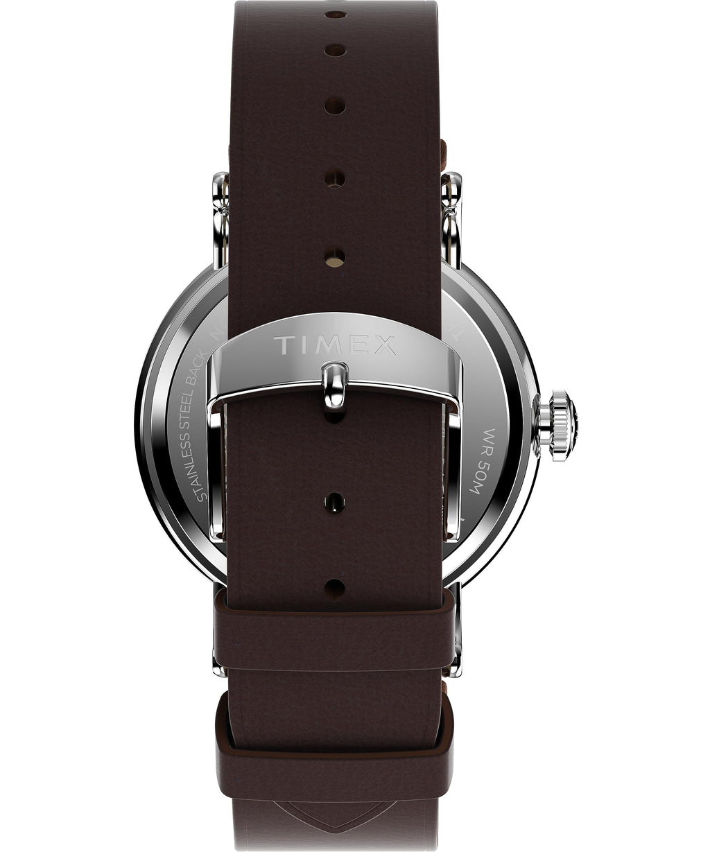 39mm Men’s Analog Watch Stainless Steel 100M Water Resistance I400018