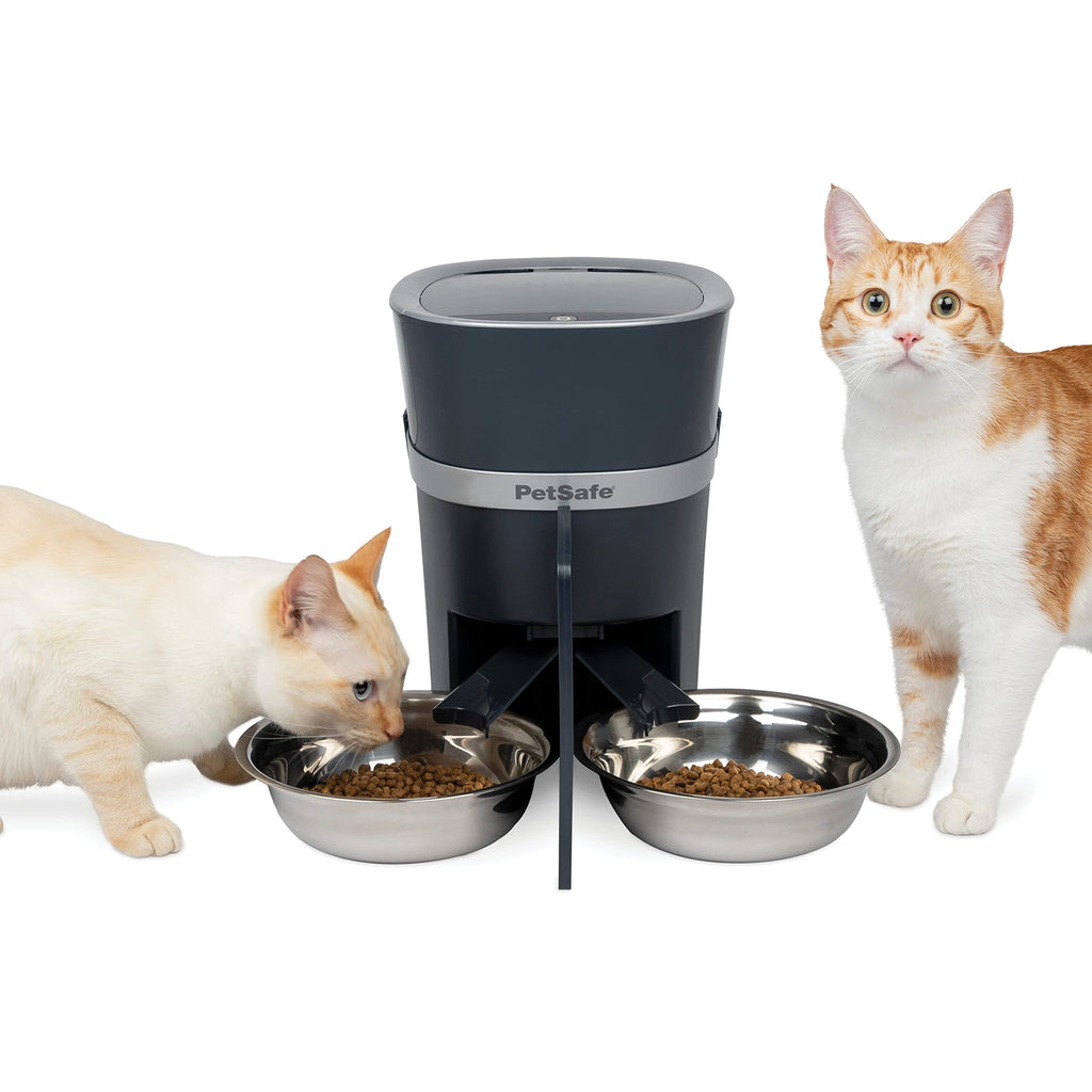 Automatic Pet Feeder with 2-Pet Meal Splitter K836931