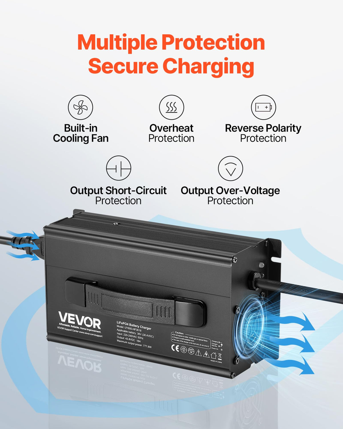36V 18A Lithium Battery Charger A537561