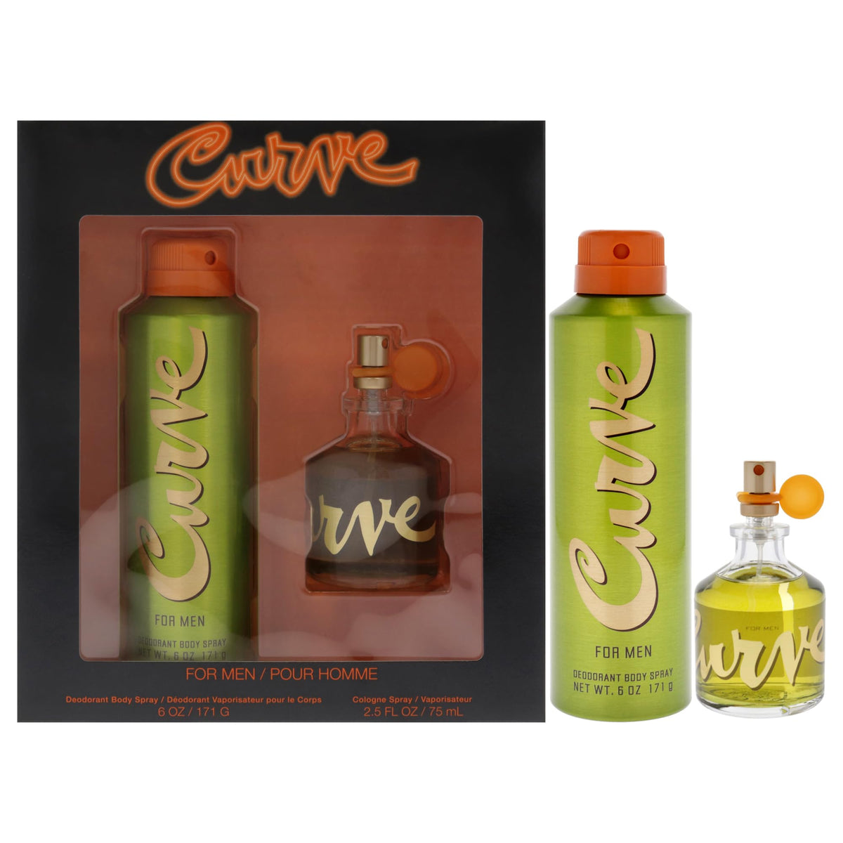 Men's Cologne Spray & Deodorant 2 Piece Set 2.5 fl. oz K94347