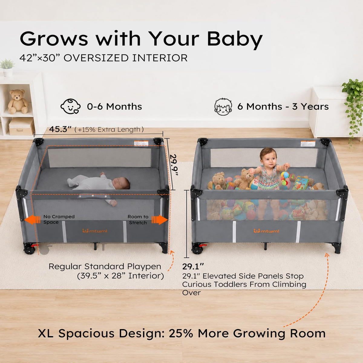 Portable Baby Playard P378