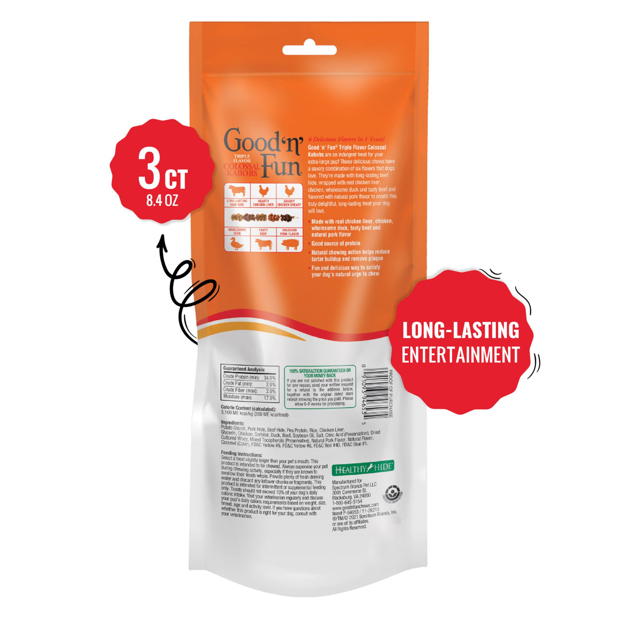 Dog Treat 3 Count M3569