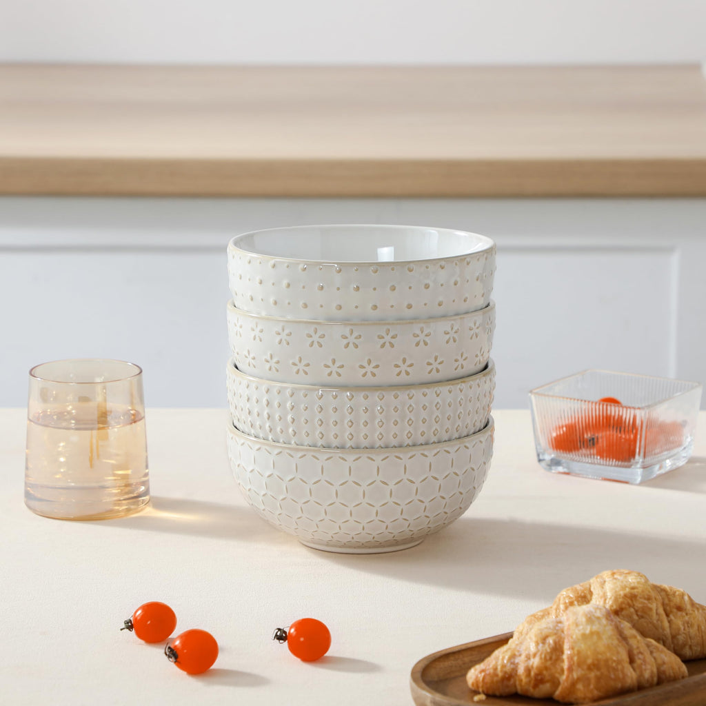 30 Ounce Ceramic Soup Bowls Set of 4 N266960