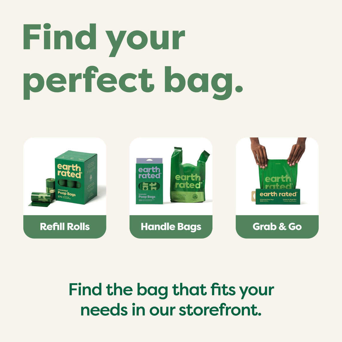 Dog Poop Bags on Refill Rolls, 270 Bags, Lavender X324072