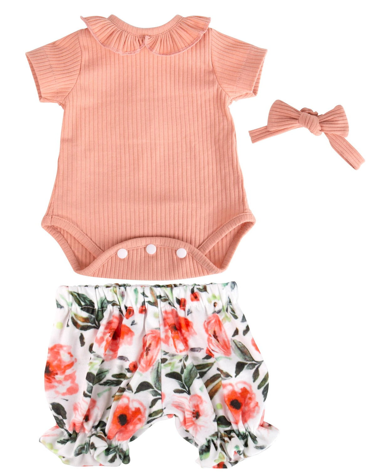 20 inch Doll Clothes Shirt and Floral Pants Set B5714