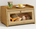 Wood Bread Box with Window M863