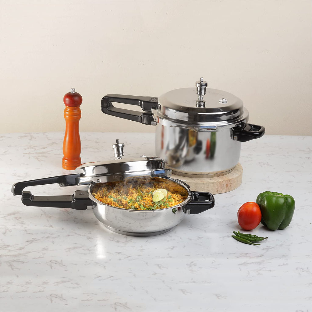 Stainless Steel Pressure Cooker, Outer Lid, 2 Litre R61567