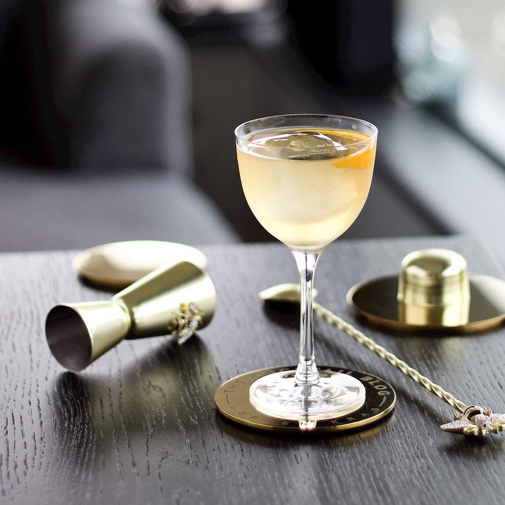 Crystal Coupette-Style Glass 2-Piece Set U11798