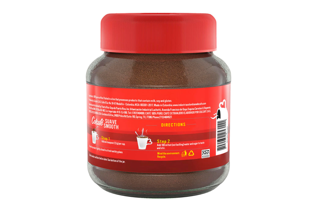 Instant Coffee 100% Colombian 6 Ounce (Pack of 4) H52727