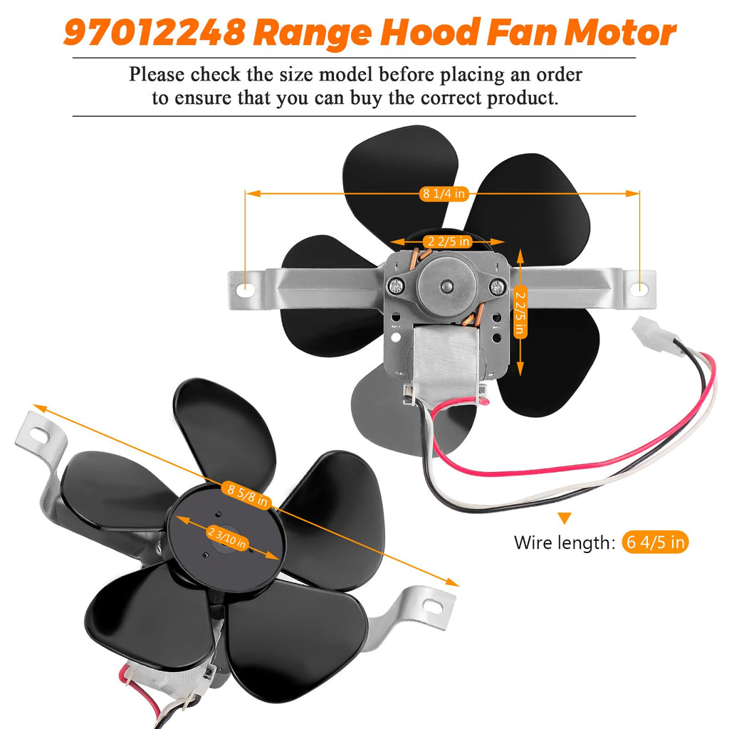 Range Hood Fan Motor T21808