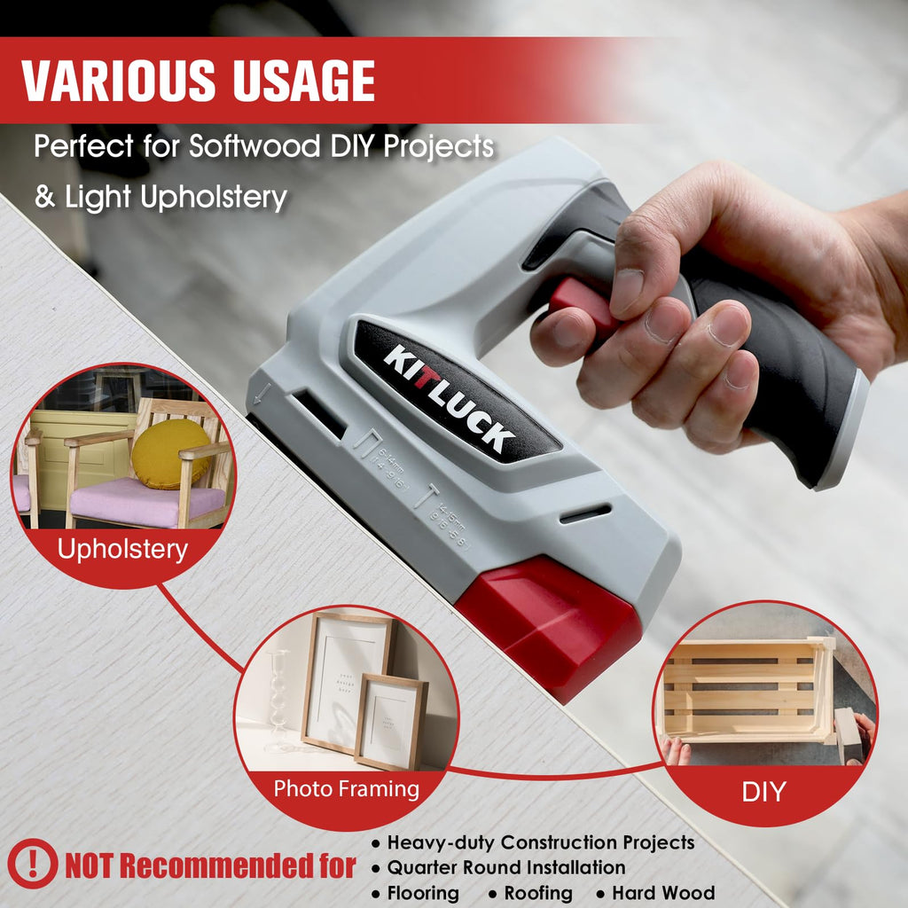 4V Cordless Electric Staple Gun R765