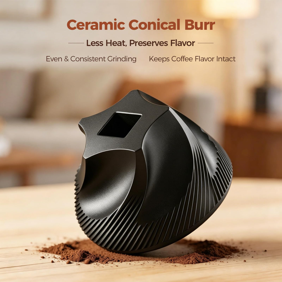 Manual Coffee Grinder with Ceramic Conical Burr Z36633