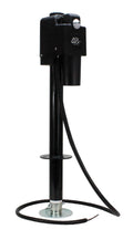 Electric A-Frame Tongue Jack with LED Work Light and Ground Wiring, 3,650 lbs. Capacity, Black H819