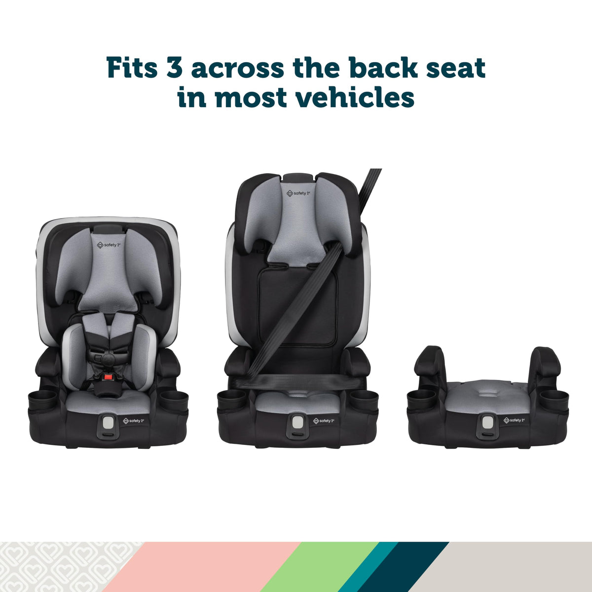 3-in-1 Harness Booster Car Seat S706