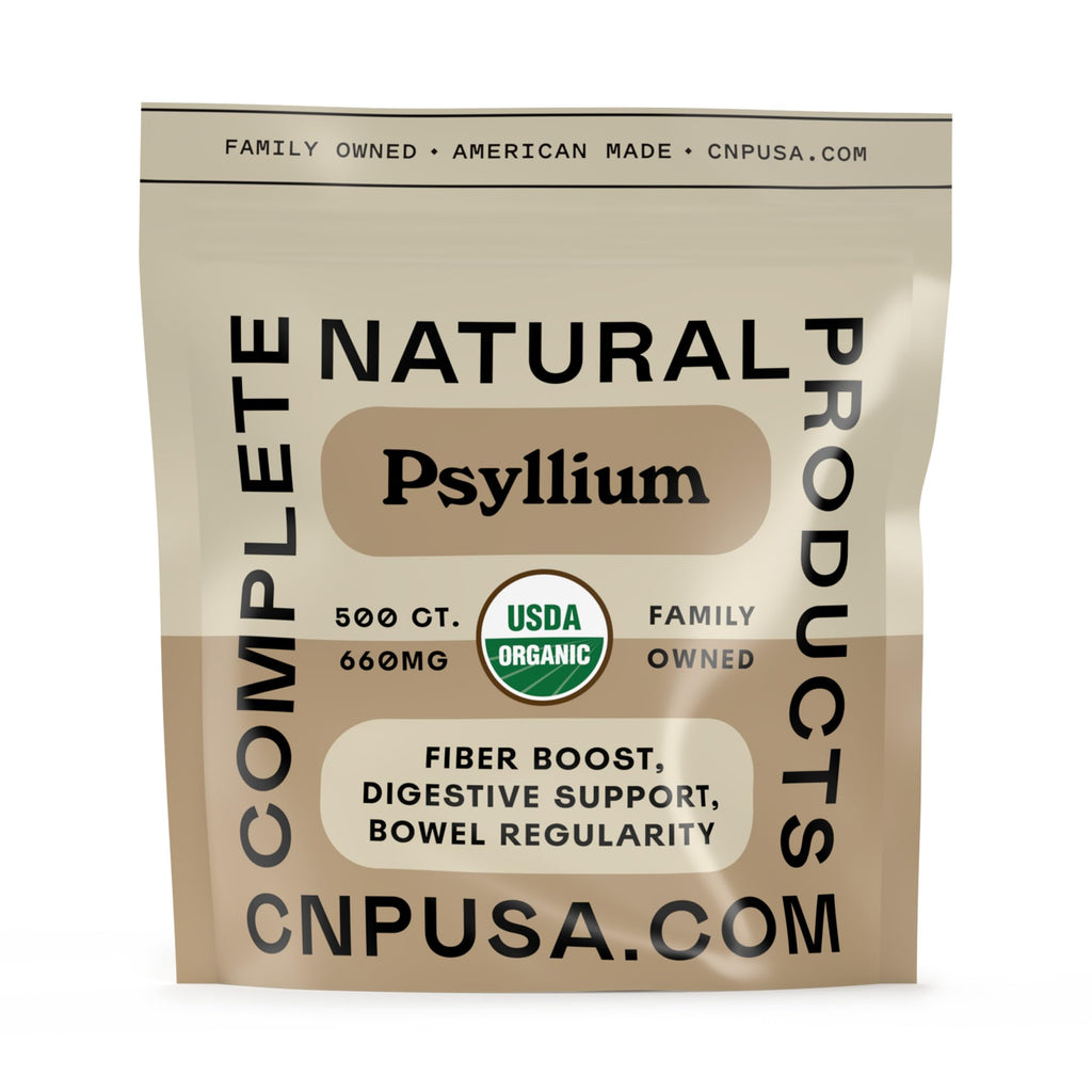 Organic Psyllium Husk Capsules 660mg 500ct Z957