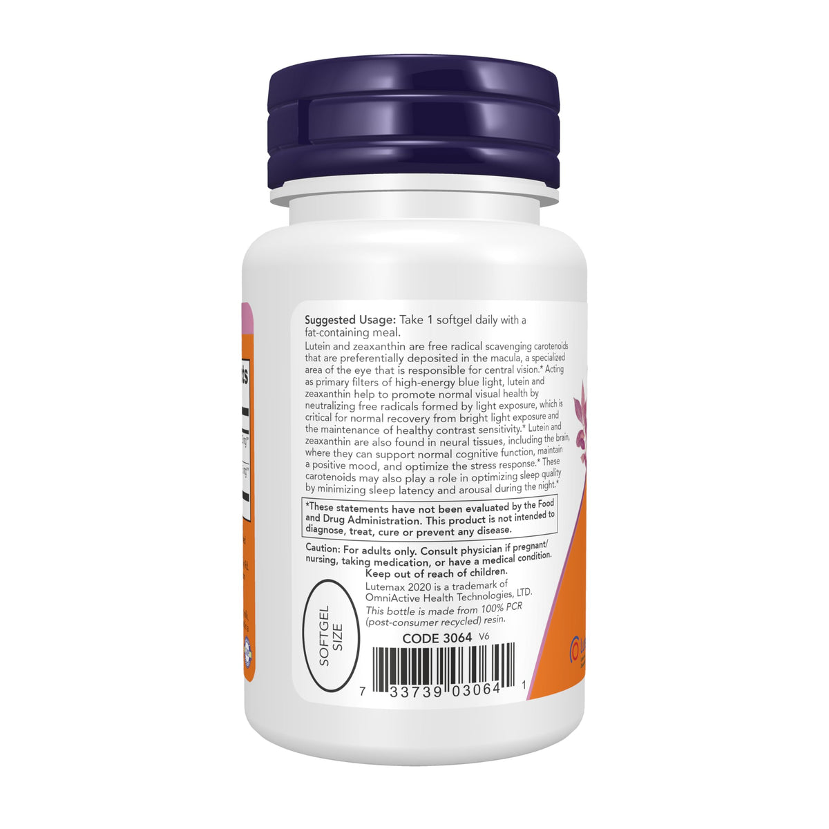 Lutein & Zeaxanthin 60 Softgels R554465