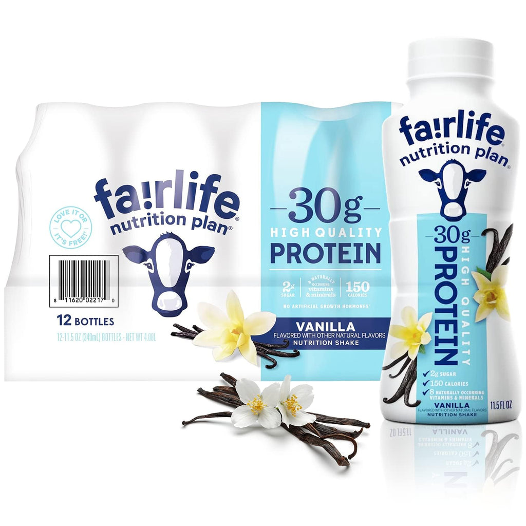 High Protein Vanilla Liquid Shake, 11.5 Fl Oz, Pack of 12 B92499