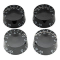 Black 4Pcs Guitar Knobs A375634