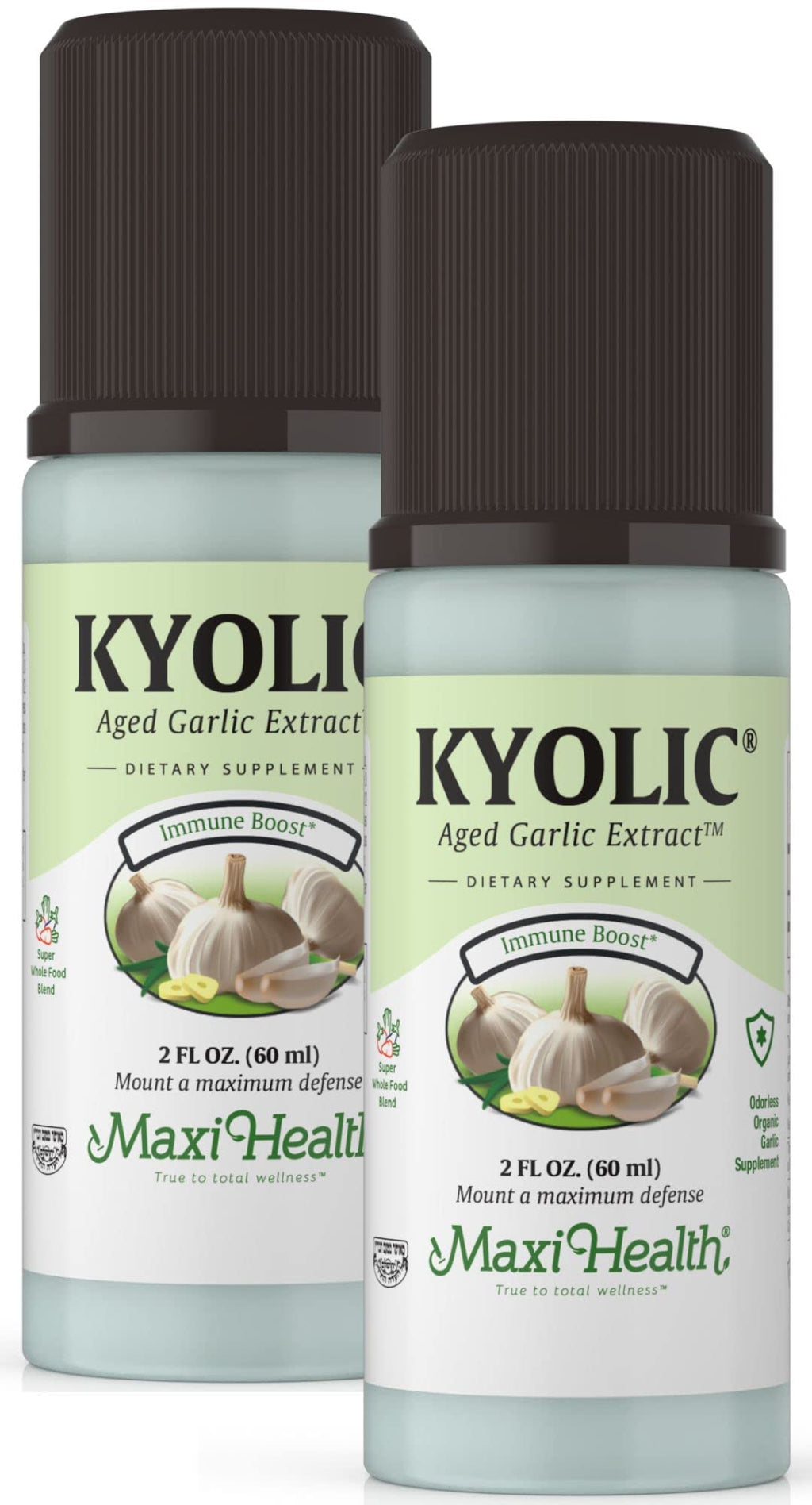 Odorless Aged Garlic Extract Liquid 2 Pack V78401