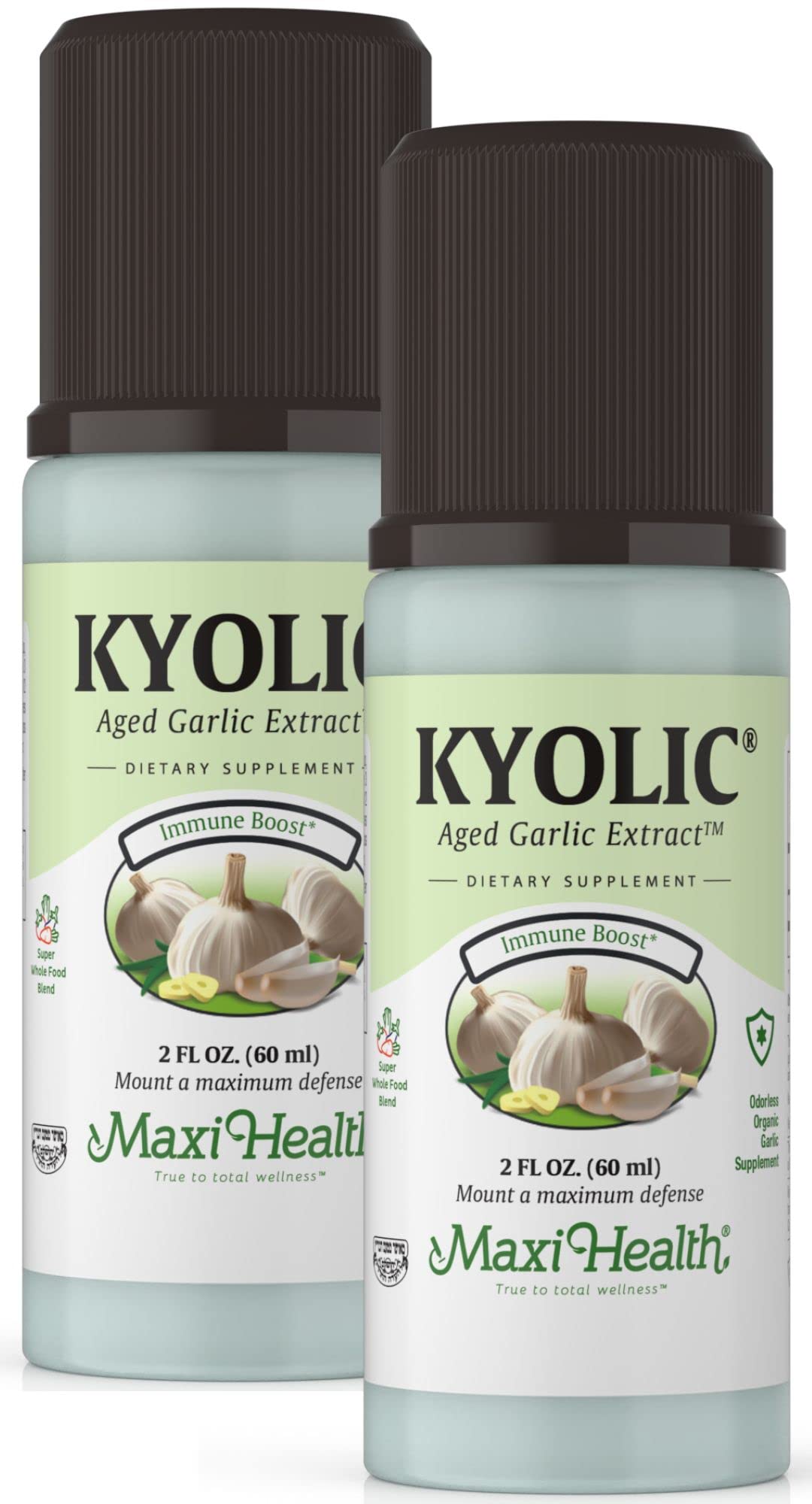 Odorless Aged Garlic Extract Liquid 2 Pack V78401