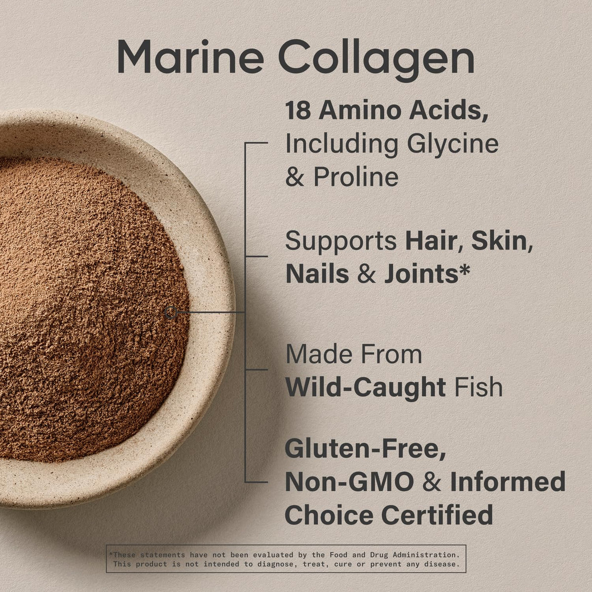 Marine Collagen Peptides Dark Chocolate 15oz U4498