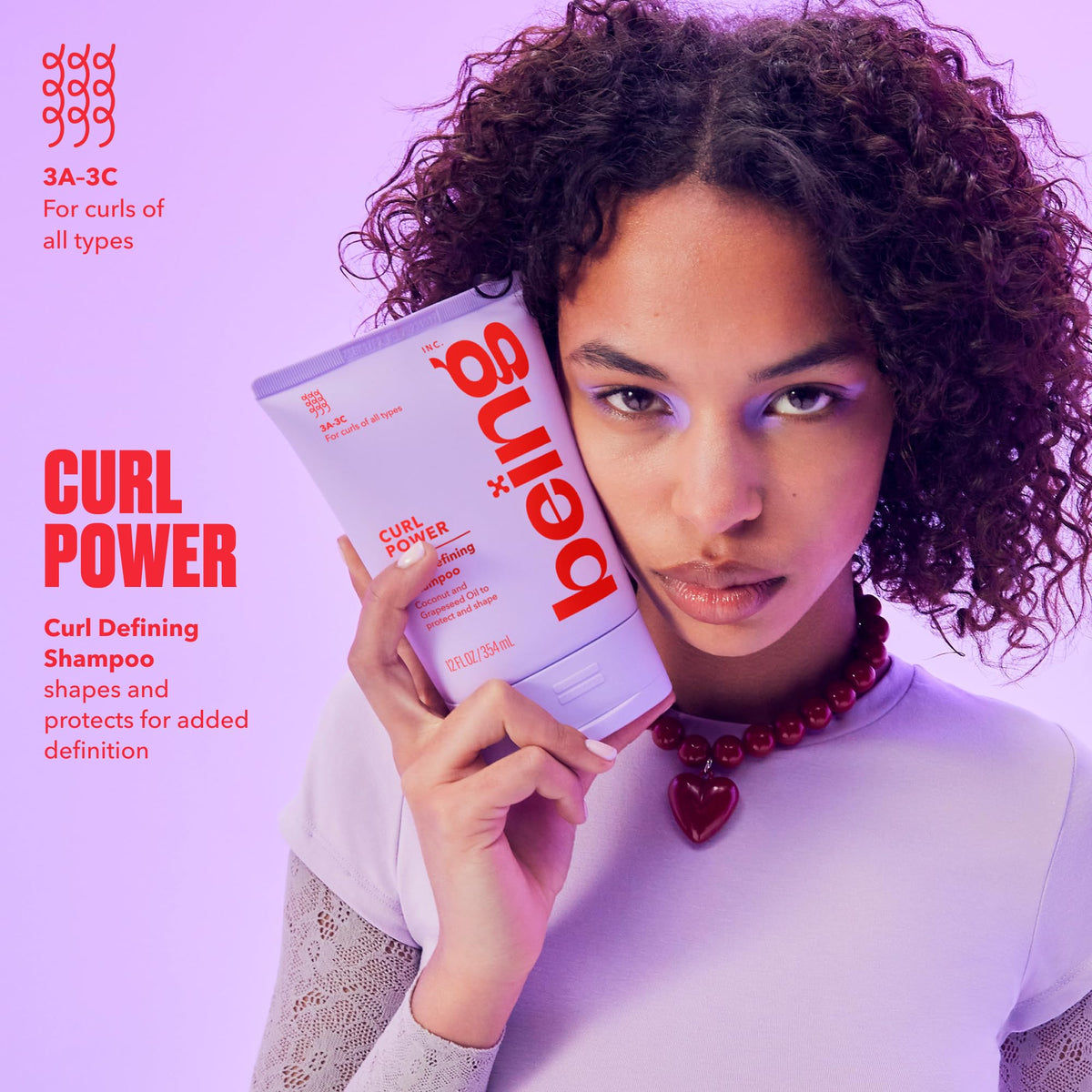 Curl Defining Shampoo and Conditioner Set with Coconut and Grapeseed Oil P2538