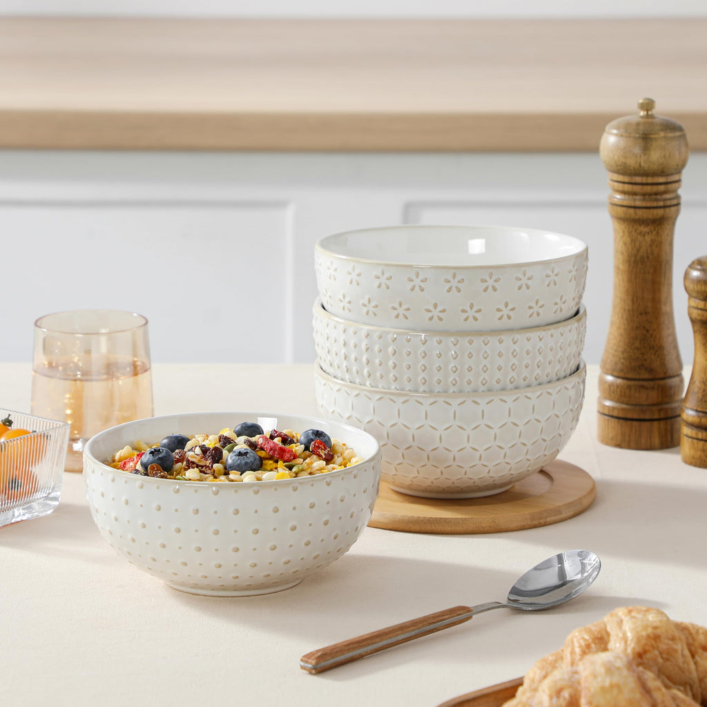 30 Ounce Ceramic Soup Bowls Set of 4 N266960