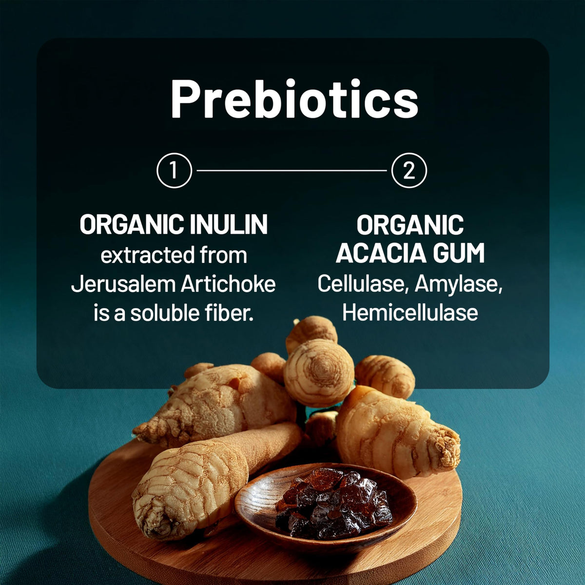 60 Billion CFU 17 Strains Probiotics with Prebiotics 30 Capsules Y802736