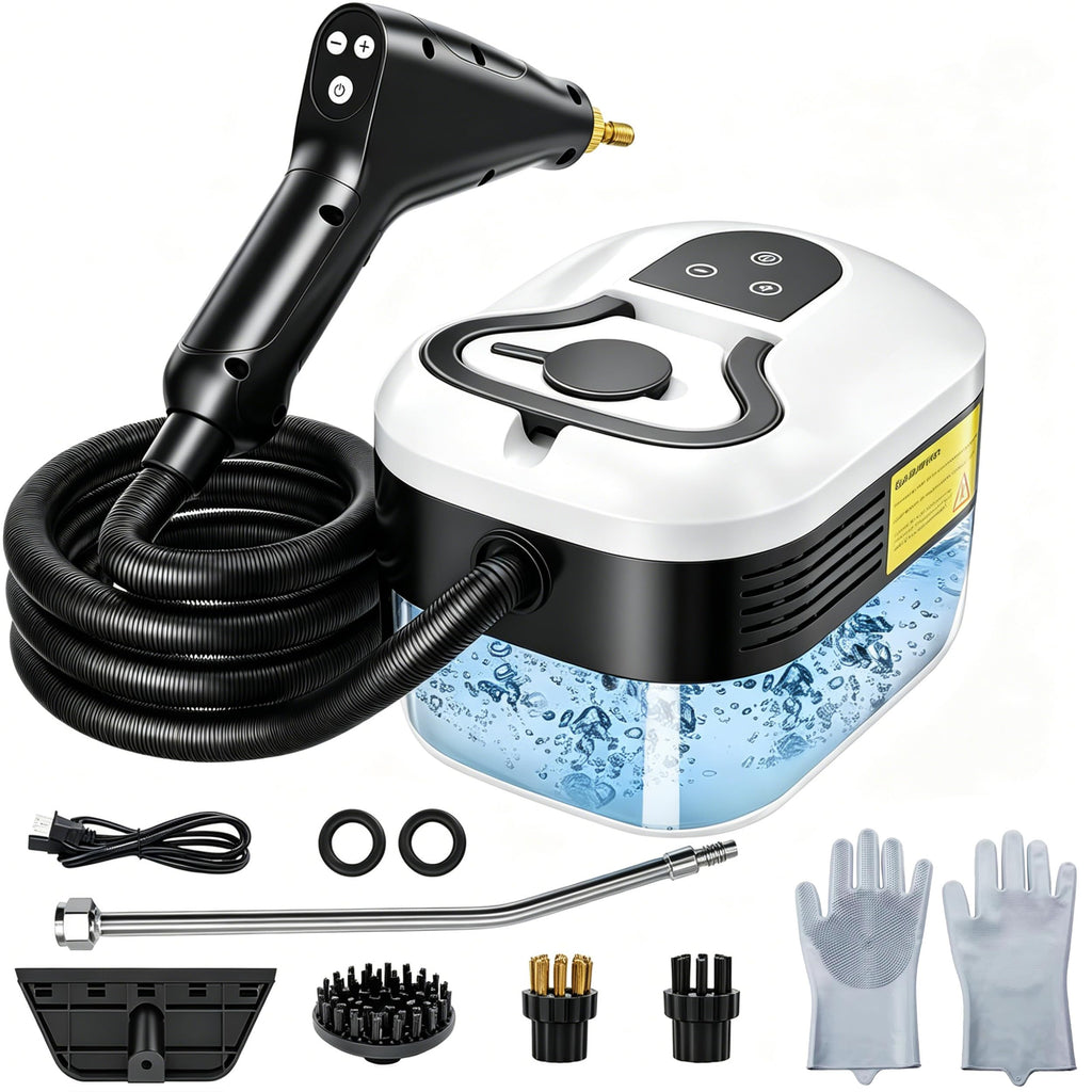 1.2L Portable Handheld Steam Cleaner with 14pcs Accessories B79534