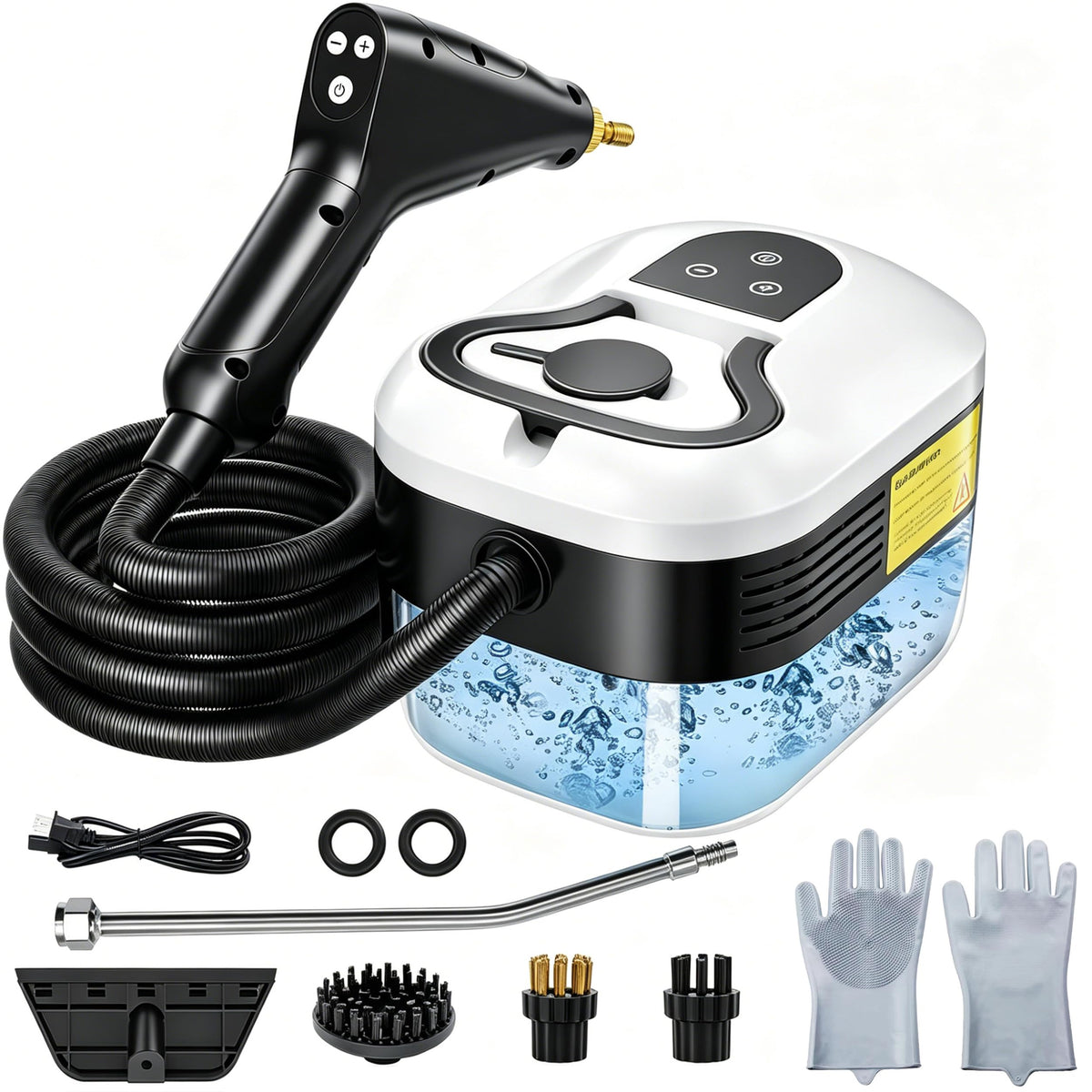 1.2L Portable Handheld Steam Cleaner with 14pcs Accessories B79534