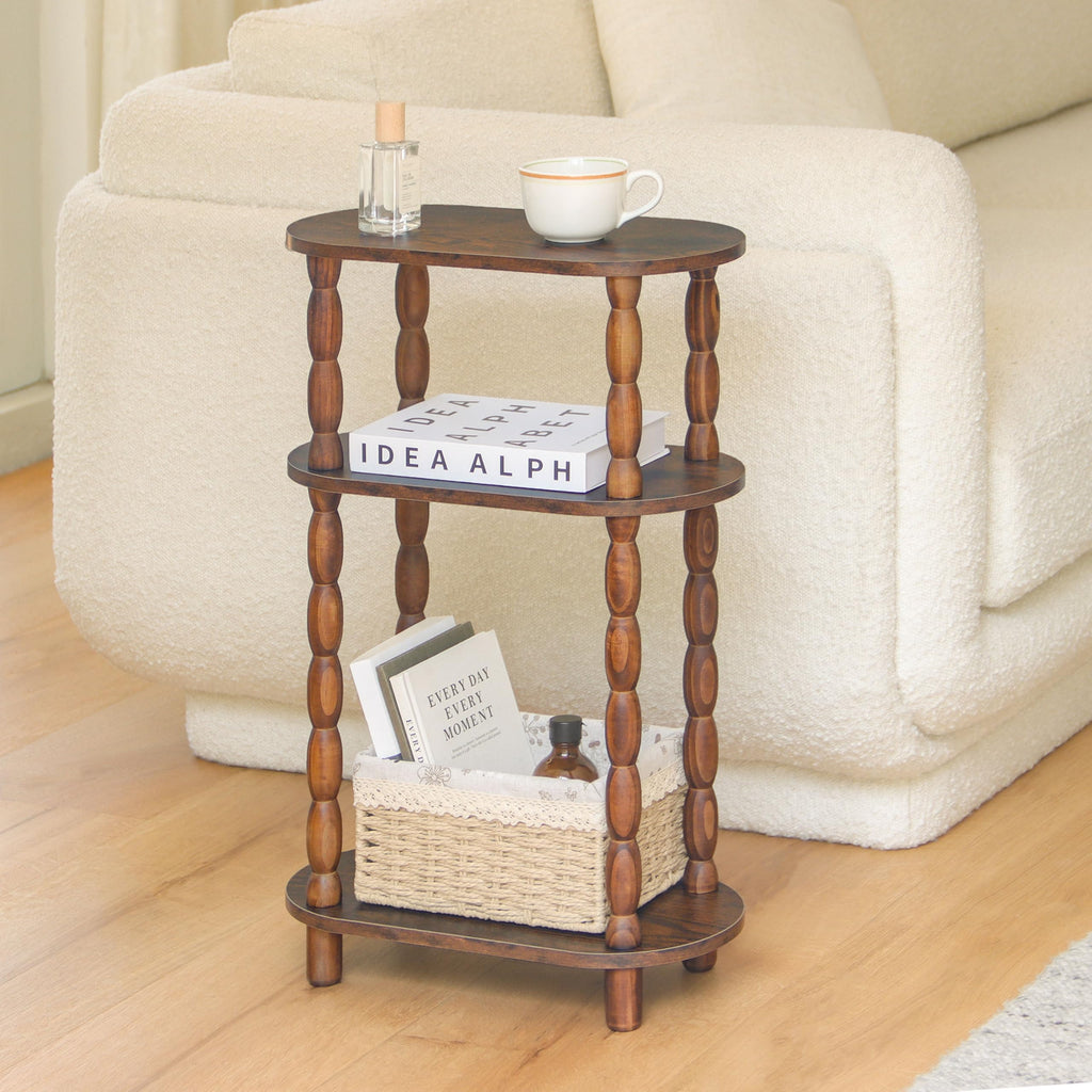 Small Narrow 3-Tier Side Table E65595