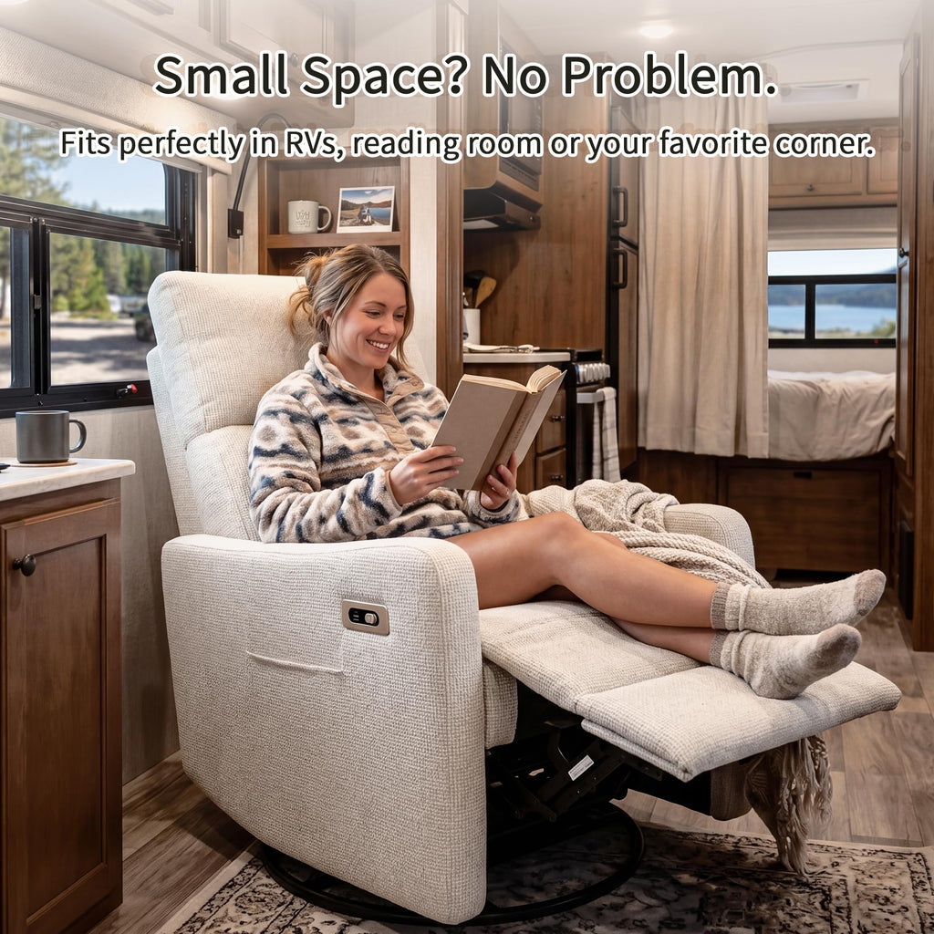 Power Swivel Recliner Chair with USB Charging Port S772