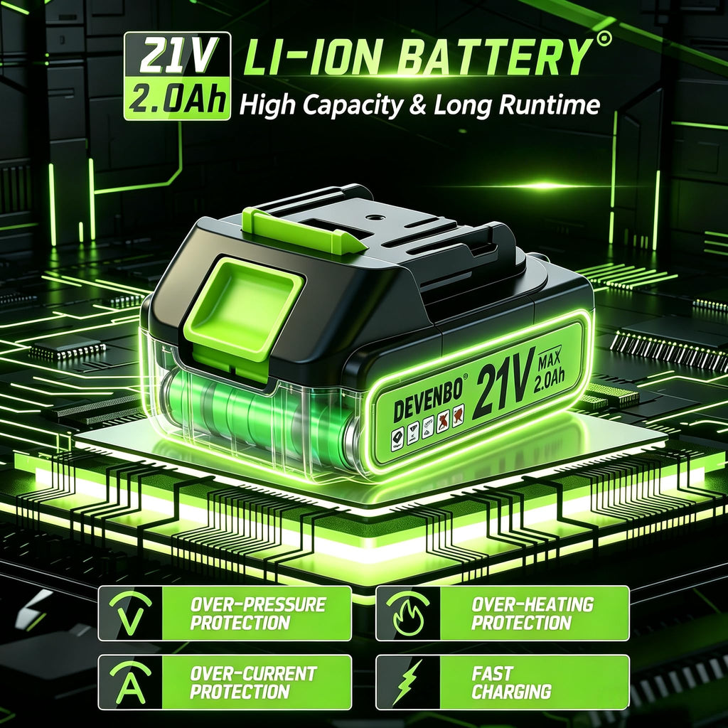 21V Brushless Cordless Drill Set B4203