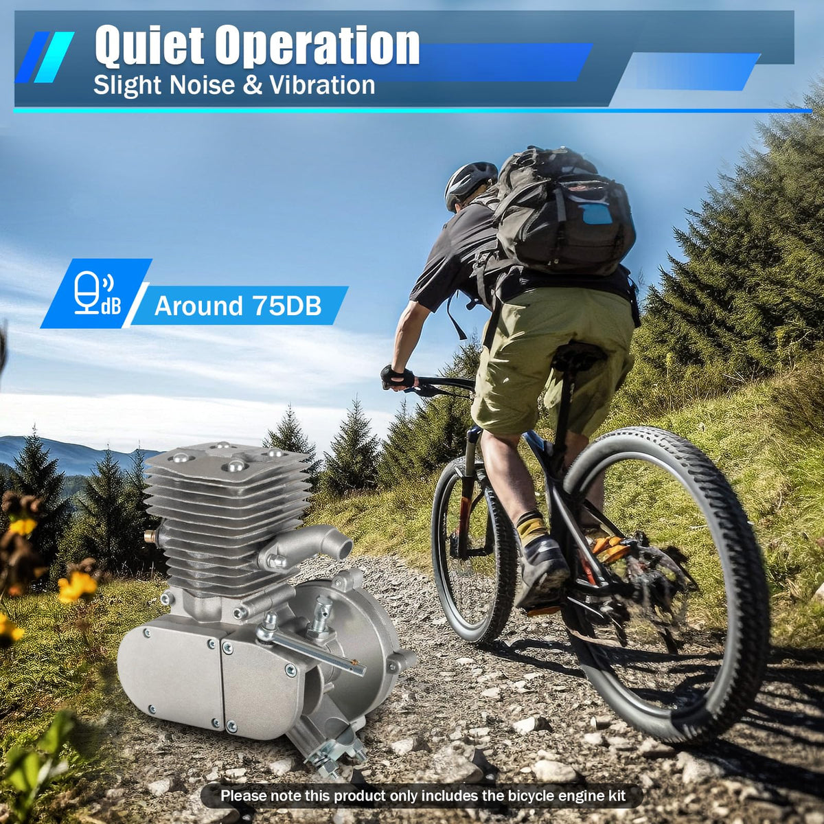 100cc 2 Stroke Bicycle Engine Kit L234