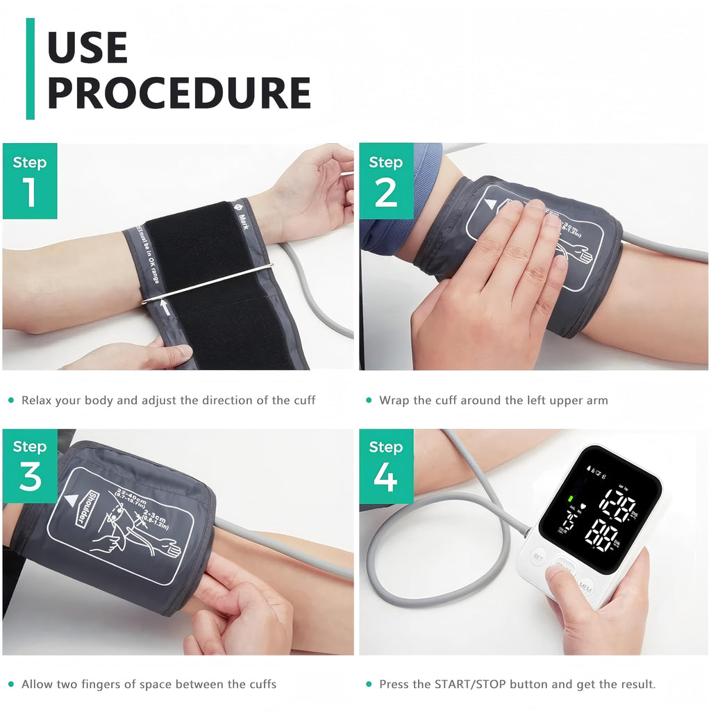 FDA Cleared Upper Arm Blood Pressure Monitor W864