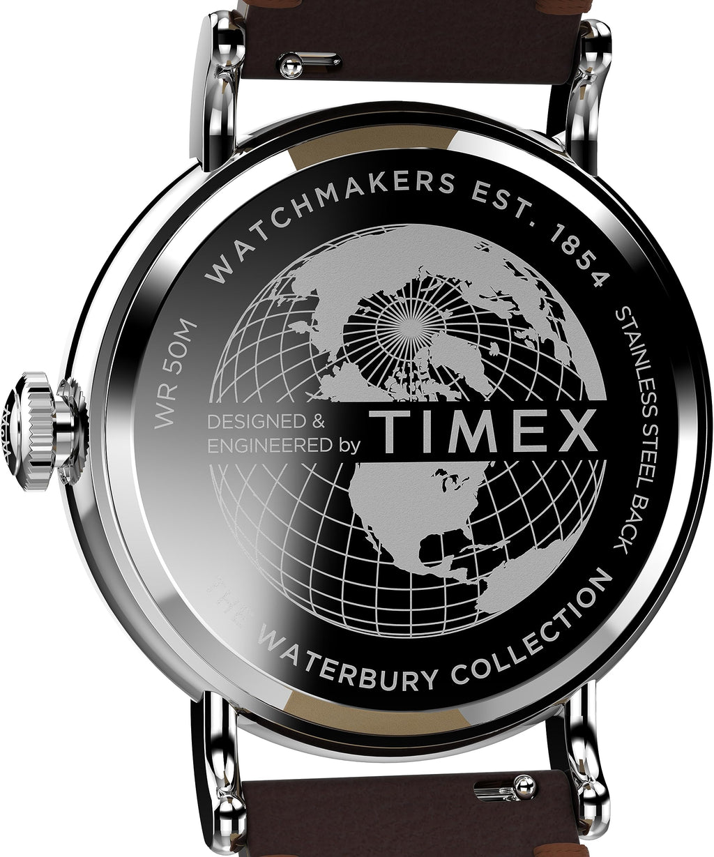 39mm Men’s Analog Watch Stainless Steel 100M Water Resistance I400018