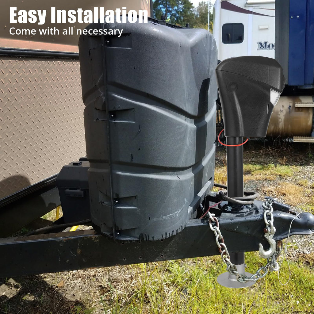 3500lbs 12V Electric Tongue Jack with LED Z747744