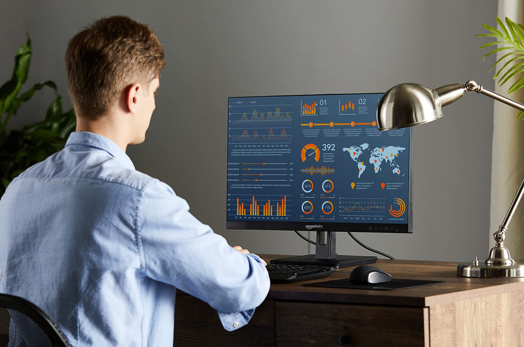 27 in IPS Monitor, Full HD 1080P, 75 Hz, Black G213765